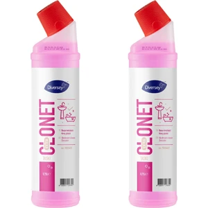  Diversey Taskı Clonet Extra - Banyo Temizleyici ve Kireç Çözücü 750ML 2 Li