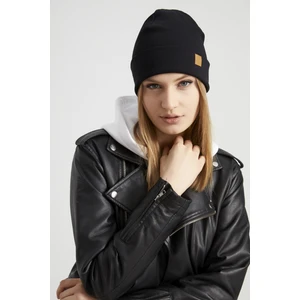 Kadın Genç Kız Siyah Şapka Bere - Spor, Rahat, %100 Pamuklu, El Yapımı, Yerli Üretim Farkı ile