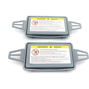 Bross Otomotiv BDP182 Mercedes W211 İçin Gri Renk Güneşlik Ayna Kapağı Sağ ve Sol  2108102510