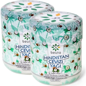 Hindistan Cevizi Yağı Soğuk Sıkım 150 ml x 2'li