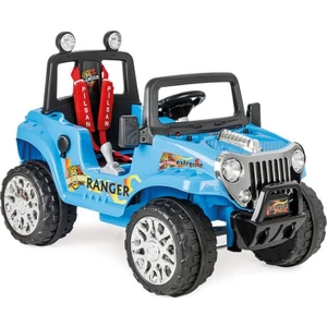 Ranger Akülü Jeep 12 Volt Kumandalı Mavi