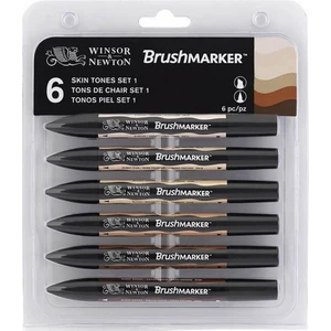 Winsor & Newton ProMarker Ten Renkleri Seti 6lı