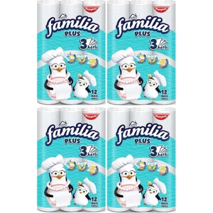 Kağıt Havlu Plus 48 Li Pk (3 Katlı) (4pk*12)