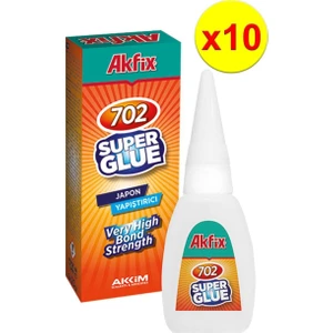 702 Süper Hızlı Japon Yapıştırıcı 25GR. 10'lü