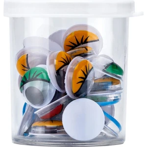 Oynar Göz 12 mm Renkli 40'li Kutu BR-686