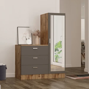 Robin Home Lyana Aynalı Şifonyer Gardırop
