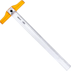 Açılı Katlanabilir T Cetveli Şeffaf Gövde 65 cm BR-111