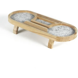 Mini Round Masa Düzenleyici Gri