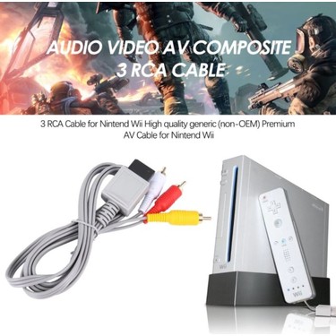 Feza Nintendo Wii 3 Renkli Av Kablosu Fiyatı - Taksit Seçenekleri