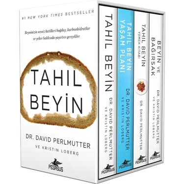 Tahıl Beyin Kutulu Özel Set (4 Kitap) (Tahıl Beyin + Tahıl Beyin Yaşam Planı + Tahıl Beyin Yemek