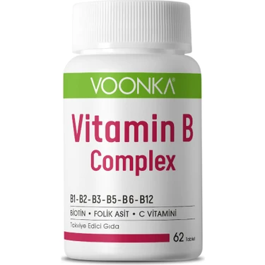 Voonka Vitamin B Complex 62