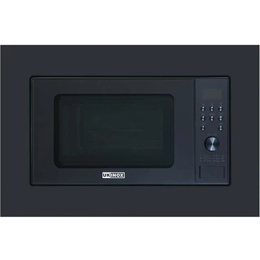 Ukinox Nano-X Siyah Ankastre Mikrodalga Fırın 35 lt 6 Programlı Enerji Verimliliği