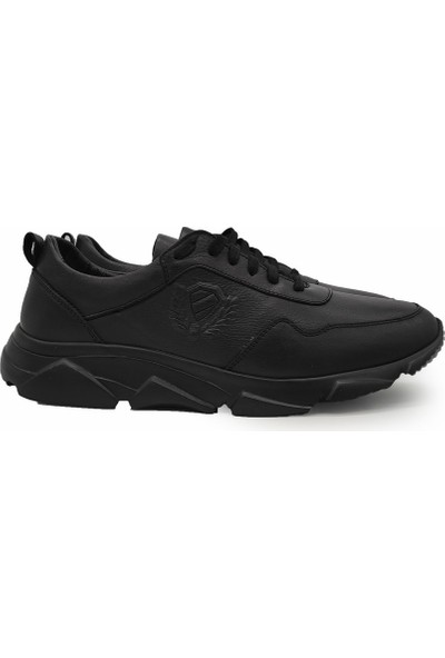 Rdesign 455 Comfort Deri Siyah Erkek Ayakkabı