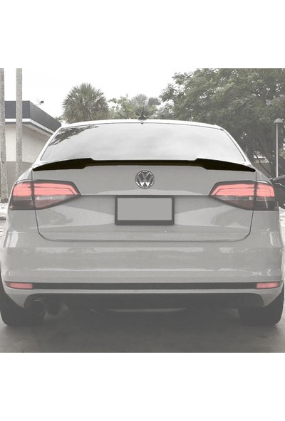 Araba Alışveriş Volkswagen Tuning Jetta M4 Piona Black Boyalı Spoyler/spoiler