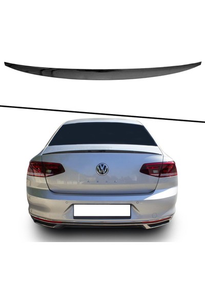 Araba Alışveriş Volkswagen Tuning Passat B8 Piona Black Boyalı Spoyler/spoiler