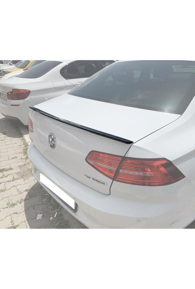 Araba Alışveriş Volkswagen Tuning Passat B8 Piona Black Boyalı Spoyler/spoiler