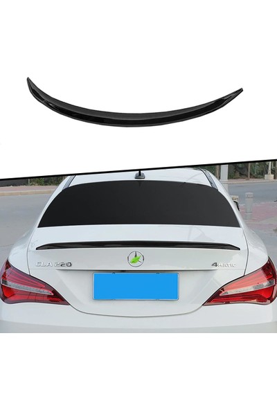 Araba Alışveriş Mercedes Tuning W117 Boyalı Piona Black Boyalı Spoyler/spoiler