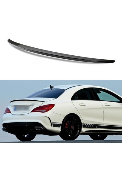 Araba Alışveriş Mercedes Tuning W117 Boyalı Piona Black Boyalı Spoyler/spoiler