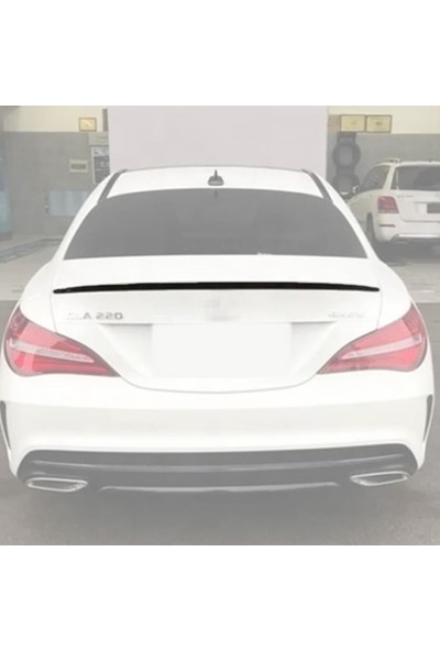 Araba Alışveriş Mercedes Tuning W117 Boyalı Piona Black Boyalı Spoyler/spoiler