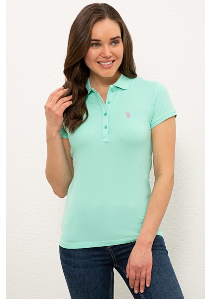 Kadın Mint Basic T-Shirt 50234714-VR090