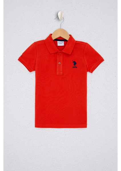 Erkek Çocuk Kiremit Basic T-Shirt 50232279-VR031