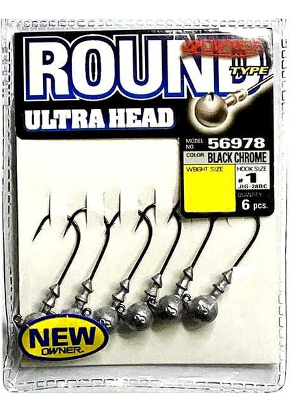 56978 Round Jig Head