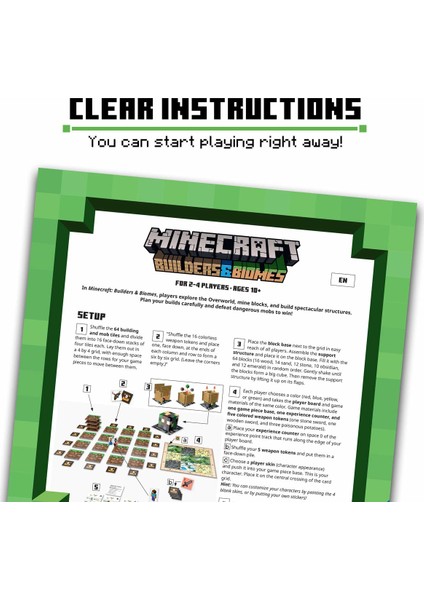 Minecraft: Builders & Biomes Strateji Oyunu