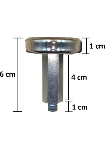 Avrupa Tip Lpg Dolum Seti (Kısa Tip - 6 Cm)