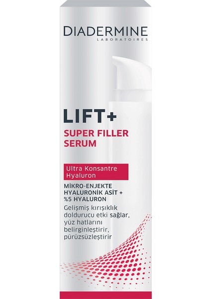 Superfiller Hyaluron Etkili Kırışık Karşıtı Serum 30 ml