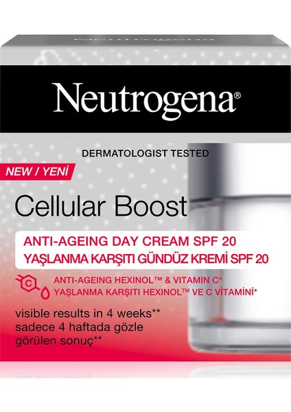 Cellular Boost Gündüz Kremi 50 ml