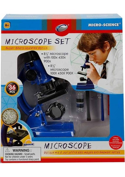 Mikroskop Bilim Seti 36 Parça 2136