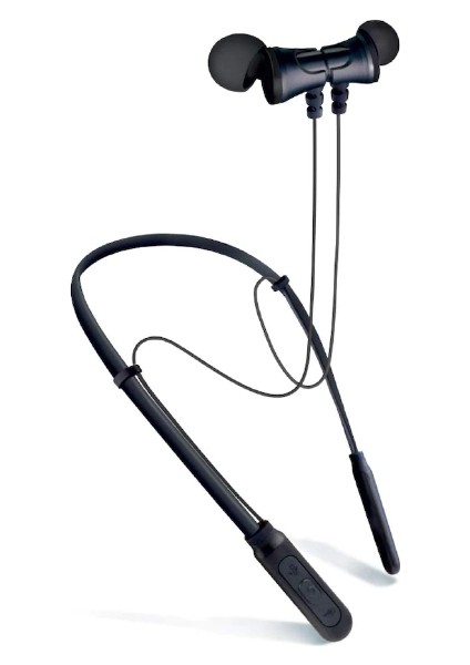 Wireless Bt 02 Sporcu Askı Aparatlı Bluetooth Kulak Içi Kulaklık Siyah