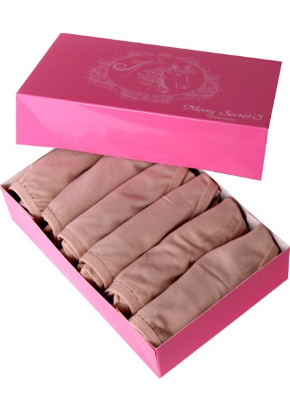 Merry Secret's Kadın Külot Likralı Penye 6'li Paket ( Premium Kutulu ) fiyatları