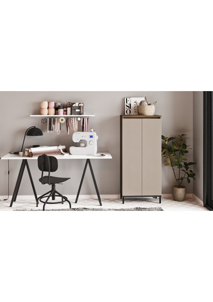 Vogue Çok Amaçlı Dolap Banyo,mutfak,ofis,kiler Metal Ayaklı Ve2-Cv indirimleri