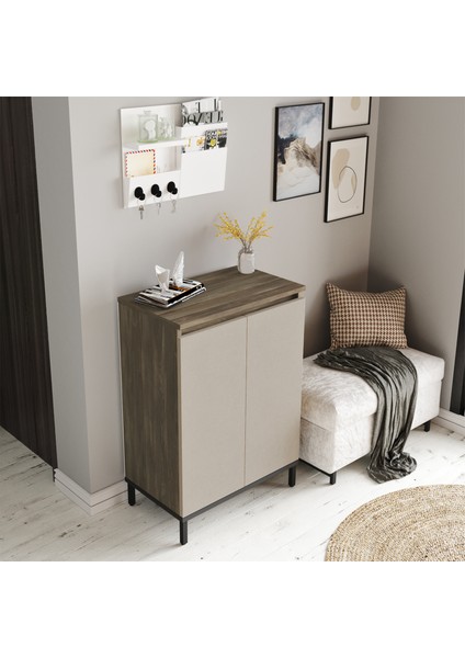 Vogue Çok Amaçlı Dolap Ayakkabılık Metal Ayaklı Ve1-Cv fırsatları