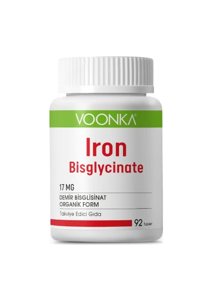 Iron Bisglycinate 92 Tablet