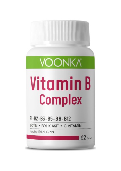 Vitamin B Complex 62 Tablet