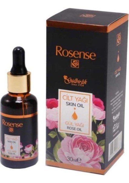 Gül Yağı Cilt Yağı Gülbirlik 30 ml Cilt Bakım Yağı