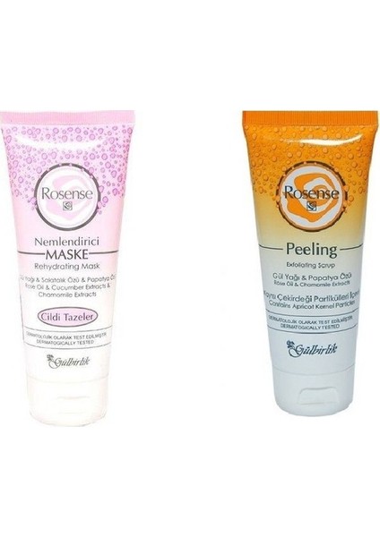 Maske + Peeling 2'li Set 100 ml x 2 Gülbirlik