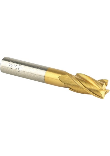 Hss 4 Ağızlı Titan Kaplı Freze 12 mm
