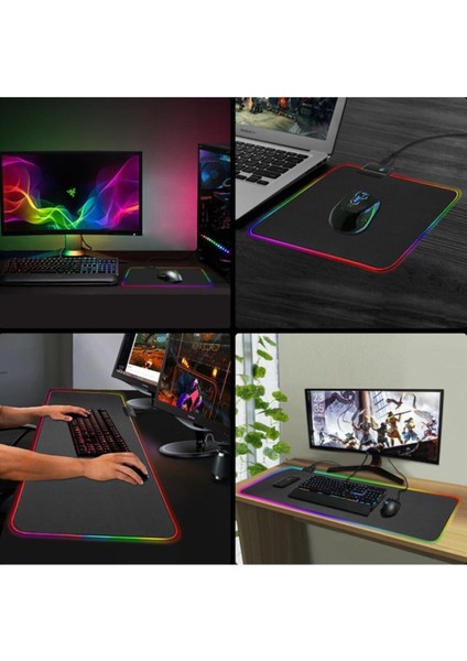 78X 30CM Rgb Oyuncu Mouse Pad