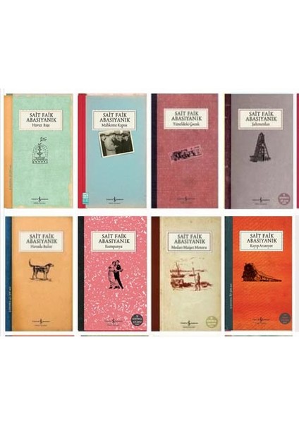 Havuz Başı - Kumpanya - Havada Bulut - Medarı Maişet Motoru - Sait Faik - 8 Kitap