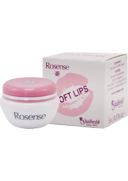 Soft Lips Dudak Vazelini Gülbirlik 5 ml