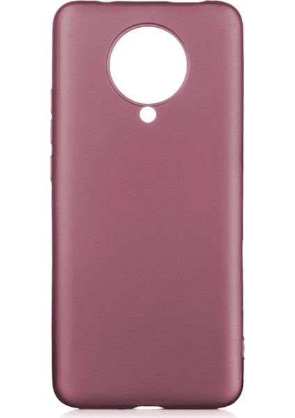 Xiaomi Redmi K30 Pro Uyumlu Kılıf Matte Yumuşak Flexi Silikon Mürdüm Renk Vprm