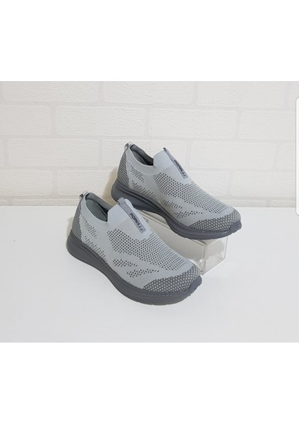 68350 Lena Gri Sneakers Bayan Ayakkabı