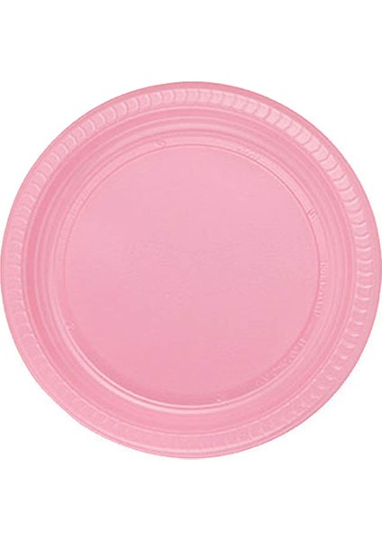 Pembe Plastik 16 Kişilik Tabak Bardak Çatal Set fiyatları
