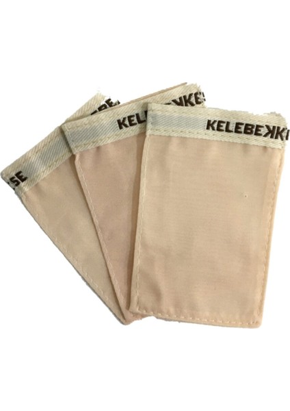 Doğal Ipek Kelebek Kese 3 Adet Mini Hamam & Banyo Kesesi