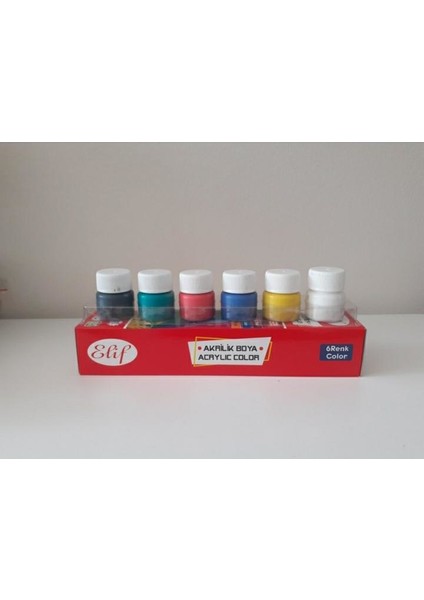 Akrilik Boya 6'lı