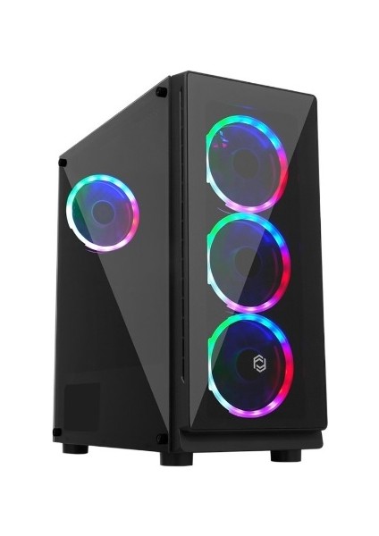 SLC-G7055 500W (4xdual-Ring Fan) Gaming Kasa