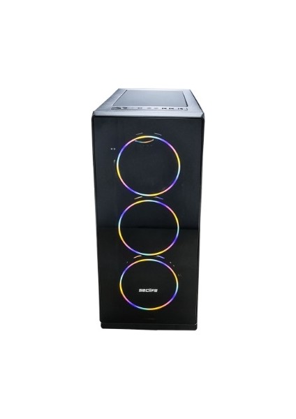 SLC-G7055 500W (4xdual-Ring Fan) Gaming Kasa